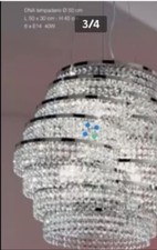 lampadario Elegante Cristallo Voltolina