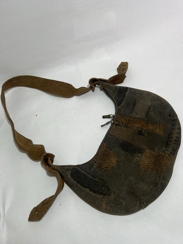 Borsa pelle vintage - pelle, pattern