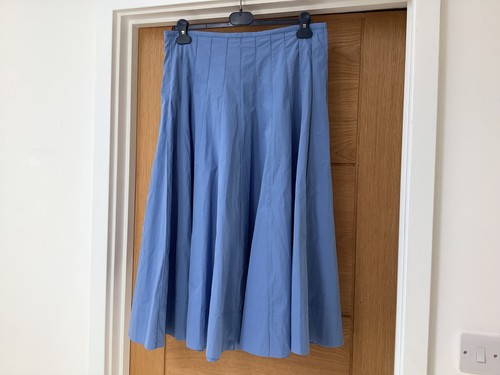 Gonna blu plissettata - , zara