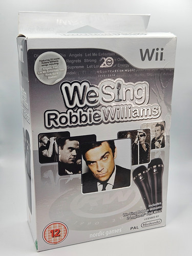 Nintendo wii sing robbie - we,
