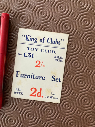 Furniture set art deco - -, toy