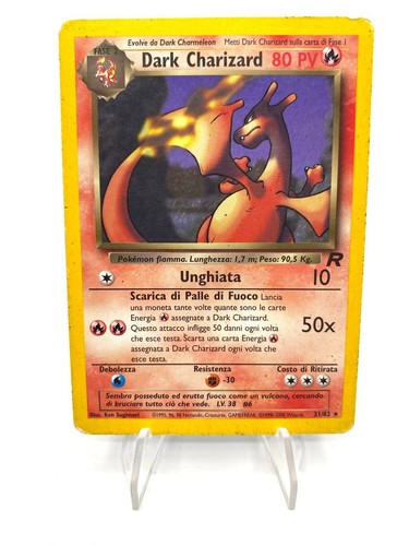 Carta pokemon dark charizard - carta,