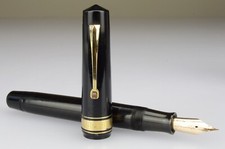 Omas Lucens Brev.73725 Stantuffo Nib Extra-Lucens 585 "Accossano Roma" 1936s