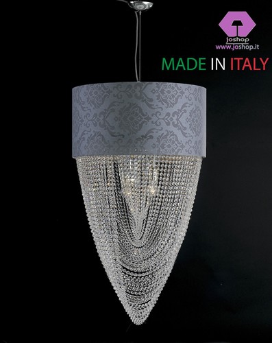 Lampadario cristallo barocco - lampadario,