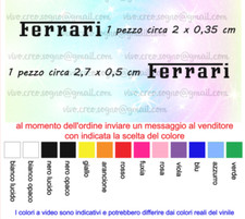 ADESIVO STICKERS AUTO MOTO