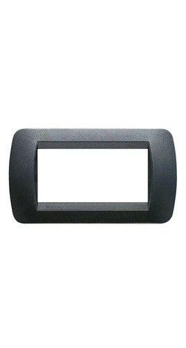 Placca posti accaio - placca, scuro
