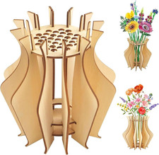 Vaso in Legno per Fiori Lego