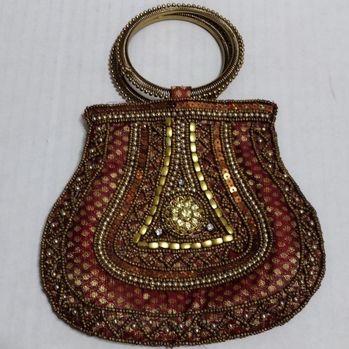 Borsa sera vintage carmine - da,