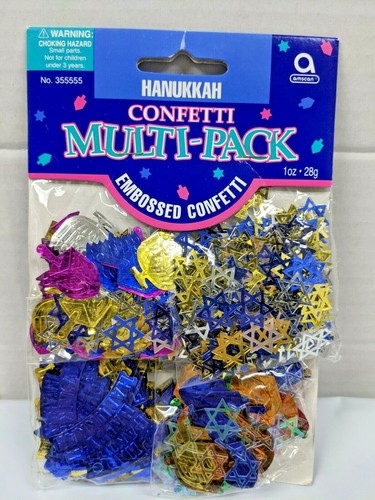 Confetti hanukka multi pack - confetti, multi-pack