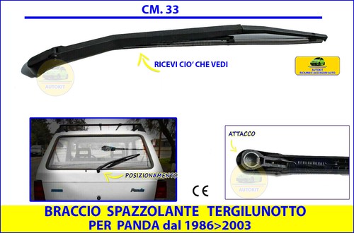 Tergicristalli braccio - tergicristalli, +