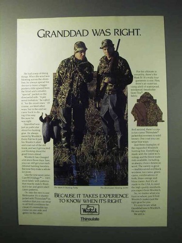 Woolrich 1986 parka mark - 1986,