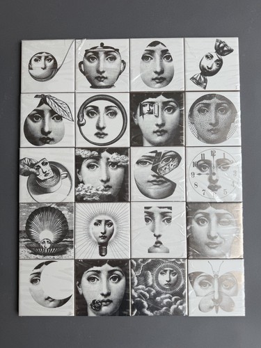 Fornasetti piastrella ceramica - fornasetti,