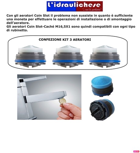 Aeratore cache slot maschio - cache'-slot,