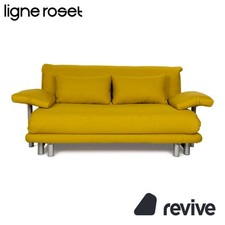 Divano letto tre posti tessuto