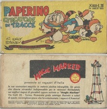 1381.  ALBI TASCABILI DI TOPOLINO N.160, 25/07/1951 Paperino cercatore di tracce
