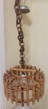 Lampadario vimini anni 70 - vimini_anni, '70