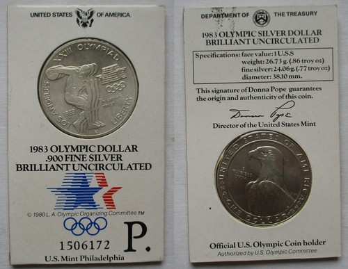 Moneta argento dollaro usa - argento,
