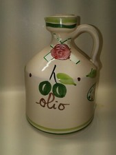 Brocca vuota ceramica olio