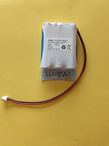Batteria lifepo4 1 - 9,6v, 1,8ah