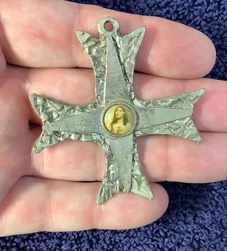 Medaglia ciondolo croce
