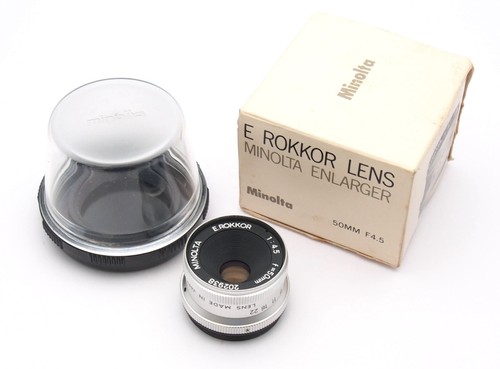 Minolta rokkor mm f4 5 - e., 50