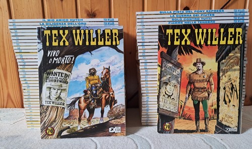Lotto fumetti tex willer - lotto,