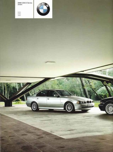 Catalogue brochure bmw serie - serie, 5