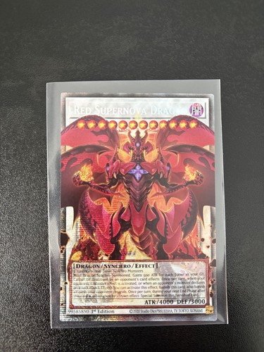 Drago supernova rosso - supernova,