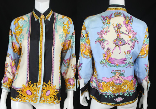 Atelier versace blusa vintage - atelier,