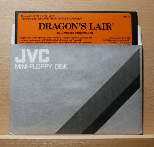 Dragon lair per commodore - lair,