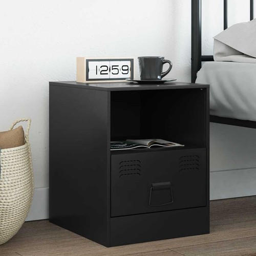 Comodini neri 34 5x39x44 - pz,