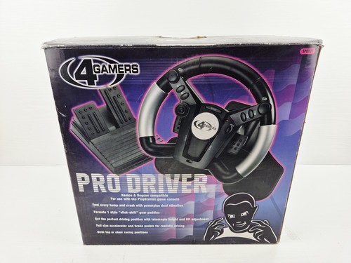 4gamers pro driver ps2 volante - 4gamers,