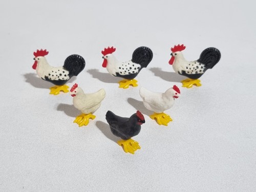 Lotto playmobil gallina gallo - playmobil,