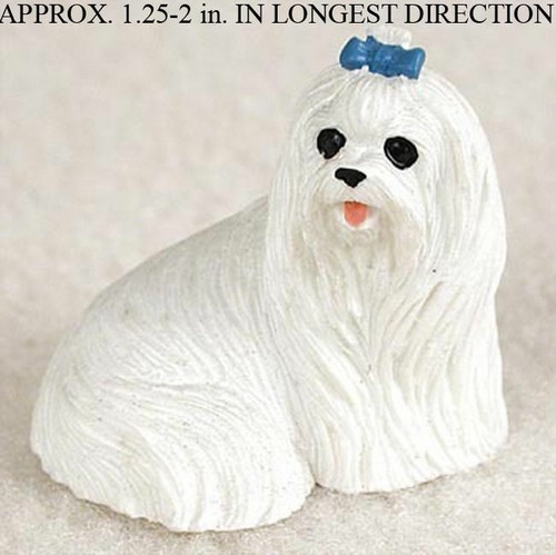 Mini statuina maltese dipinta