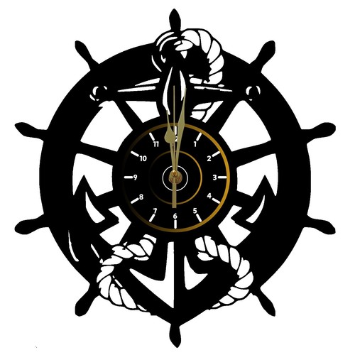 Orologio vinile parete - in,