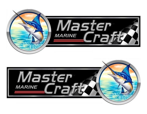 Due adesivi tipo mastercraft - adesivi,