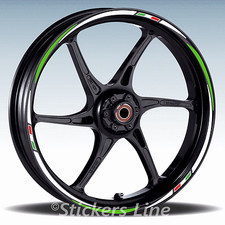 Adesivi ruote moto strisce cerchi per Triumph STREET TRIPLE Racing3 wheel