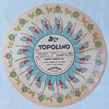 TOPOLINO - disco 78 giri - BIBBIDI BOBBIDI BU/I TERRIBILI NIPOTINI - Walt Disney