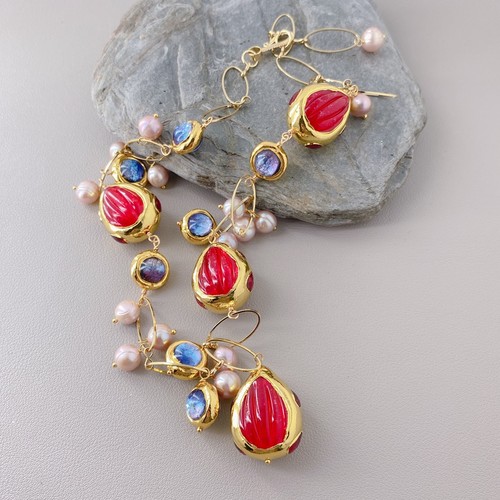 Collana con ciondolo quarzo