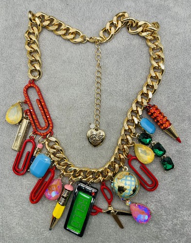 Collana betsey johnson nuova - betsey,