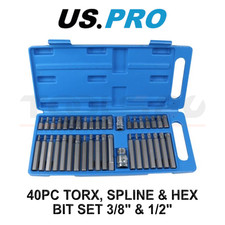 US PRO Tools 40pz Set di punte