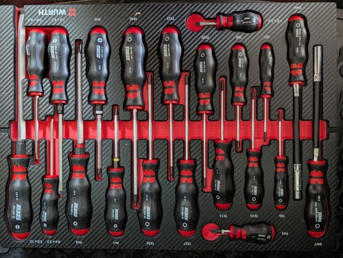 Set cacciaviti würth - set, zebra