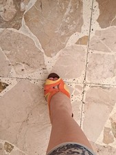 Décolleté   DonnaAltramarea Colori Caldi Taglio 39 Vera Pelle Tacco Alto 