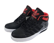 ADIDAS HARDCOURT HI-TOPS NERO
