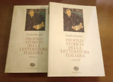 GIULIO FERRONI-PROFILO STORICO DELLA LETTERATURA ITALIANA-2 VOLL.-EINAUDI, 2000