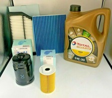 KIT TAGLIANDO 5 LITRI TOTAL 5W30 HYUNDAI IX35 KIA SPORTAGE III 1.7 CRDi 