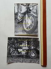 Kawasaki 350 Special lotto 2 foto originali no ristampa no depliant