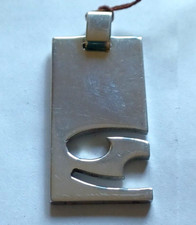 Ciondolo pendente GUCCI in argento 925‰  segno zodiacale Cancro - ottimo stato -