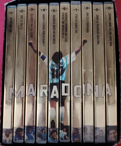 Maradona box dvd non sarò - box,