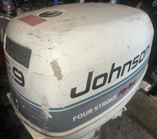 COFANO COPRICAPO COFANO 9,9HP 15HP JOHNSON EVINRUDE F9.9 F15 4 Tempi Fuoribordo